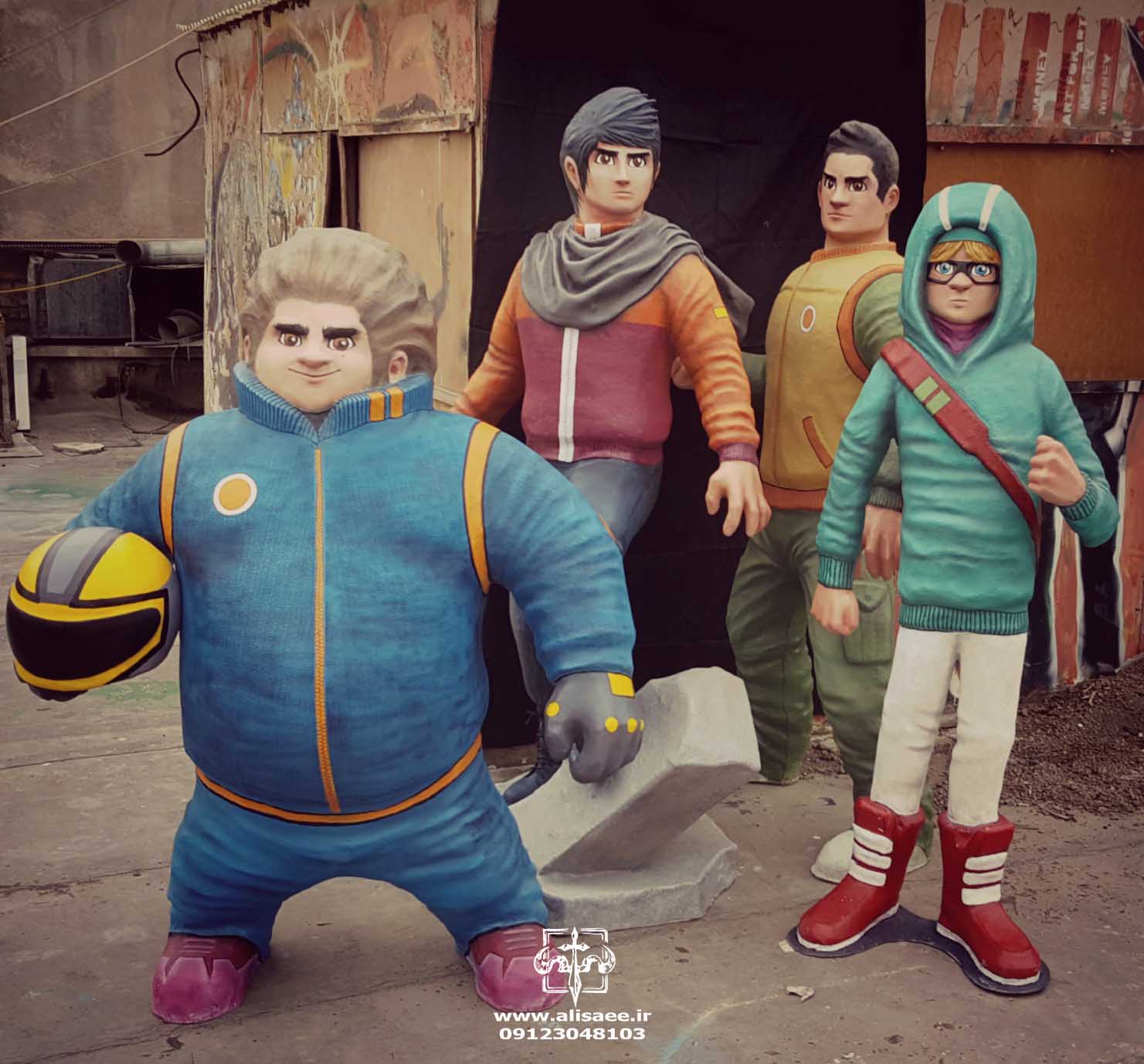 ماکت شخصیت کارتونی