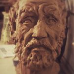 دماغ شکسته اثری از رودن که من ساختم