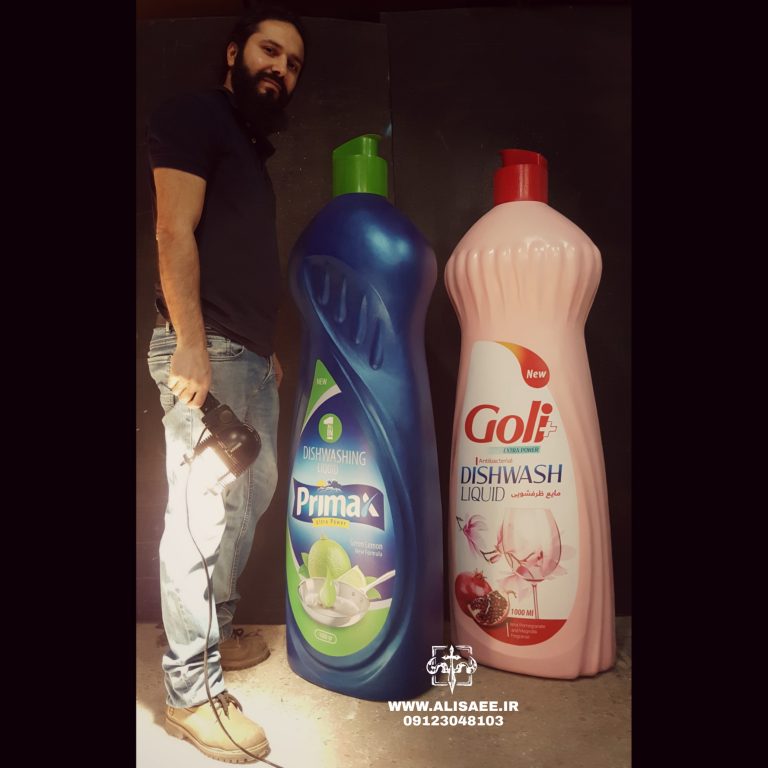 ماکت محصولات بهداشتی گلی